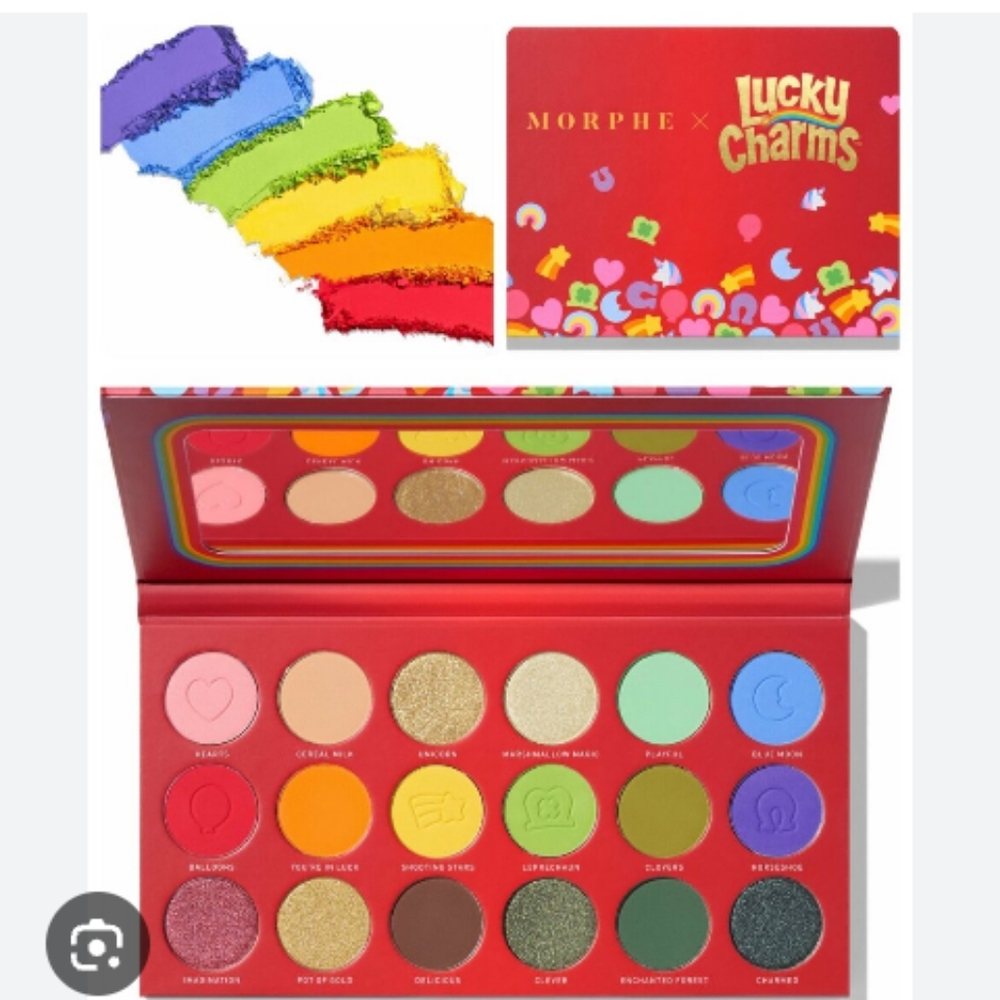 Morphe X Lucky Charms Eyeshadow Palette Limited Edition New